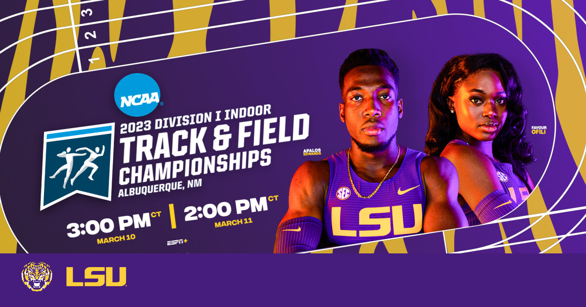 Track & Field Ready for NCAA Indoor Championships LSU