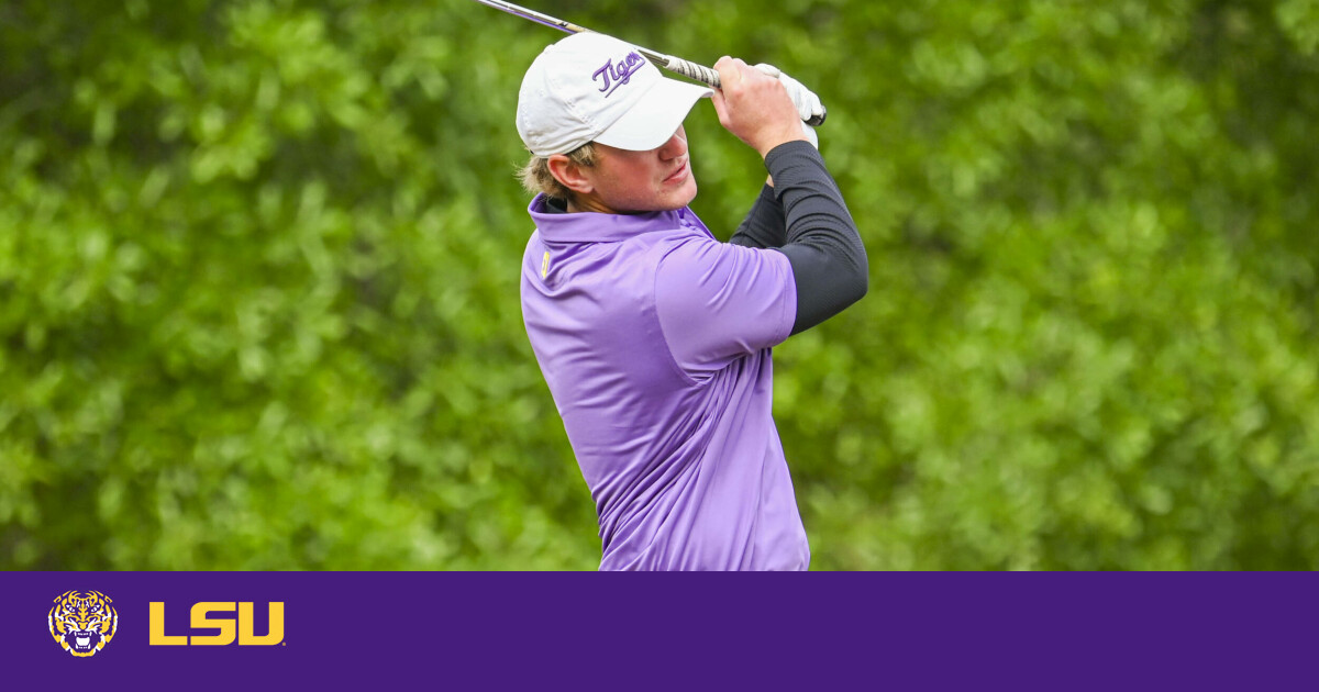 LSU Shoots Best Round of Day as Tigers Finish Third at Aggie