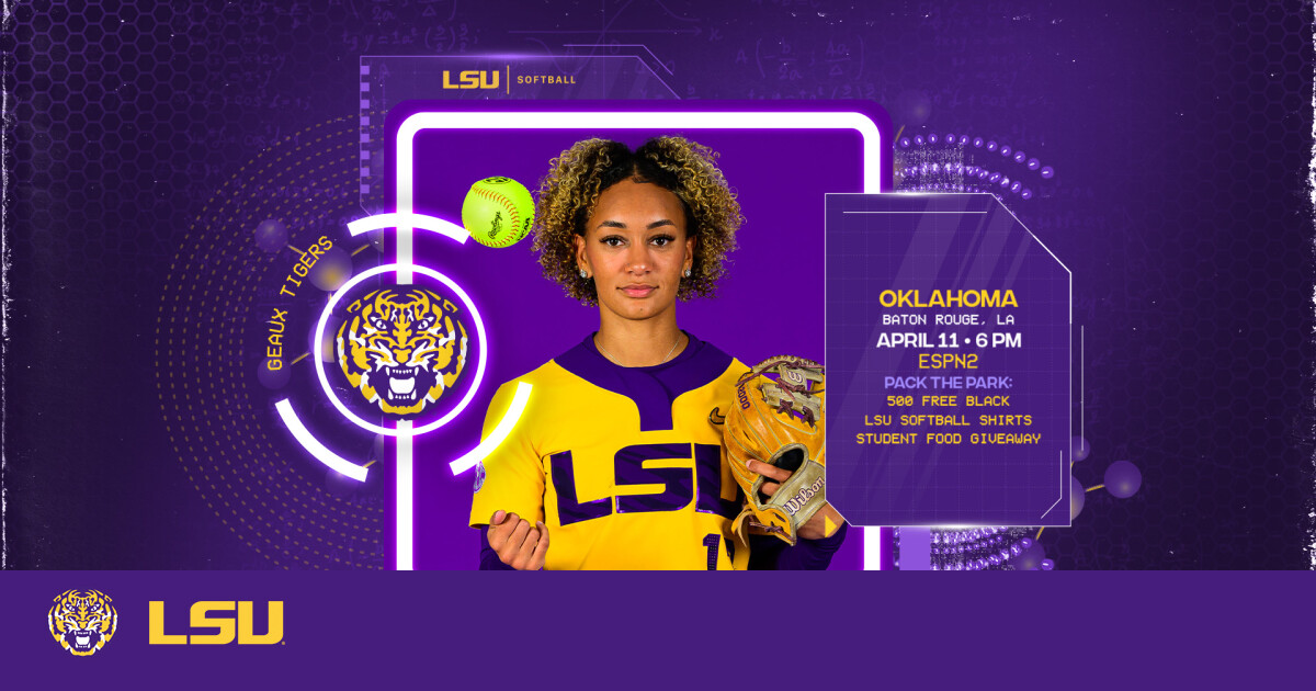 No. 11 LSU Takes on Top-Ranked Oklahoma in Midweek Matchup