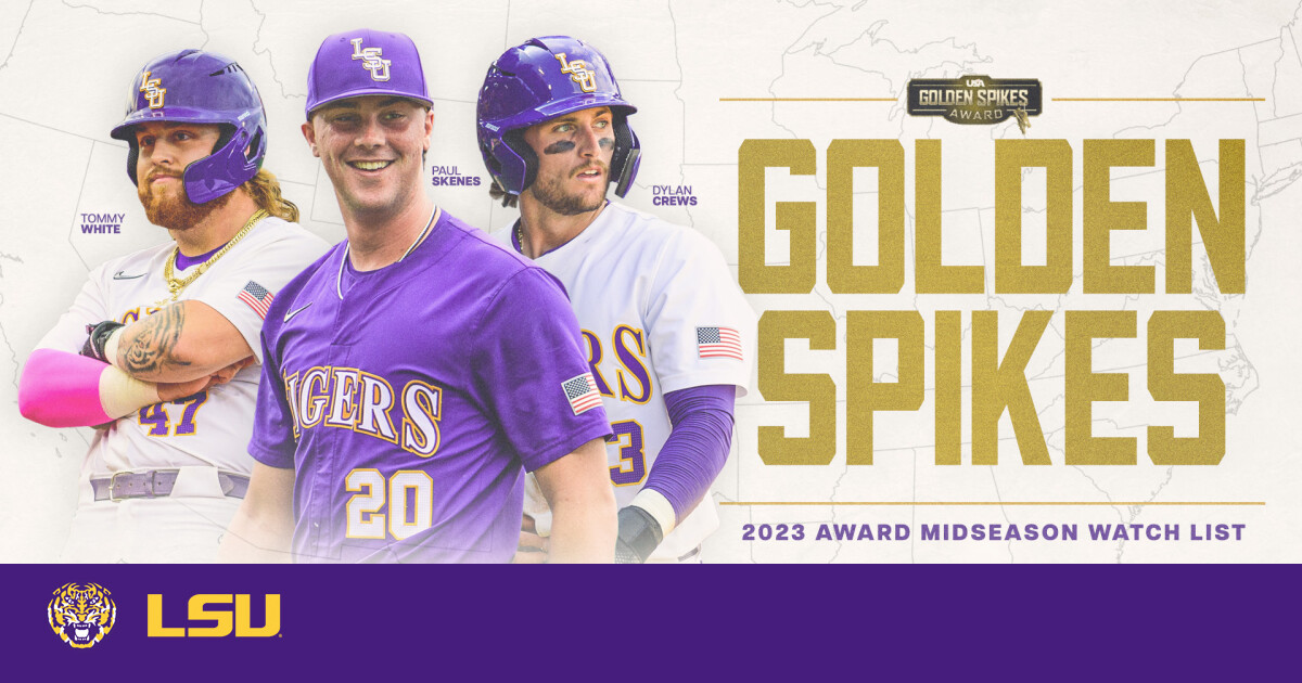 Crews, Skenes, White Named to Golden Spikes Award Midseason Watch List