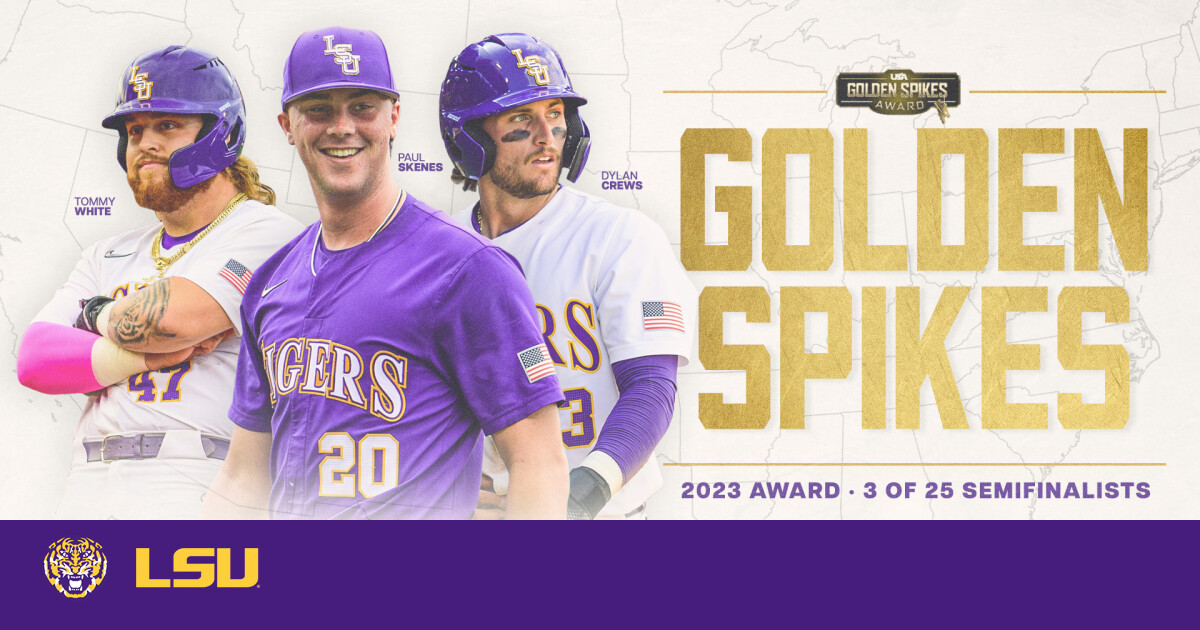 Three Tigers Named to Golden Spikes Award Semifinalist List