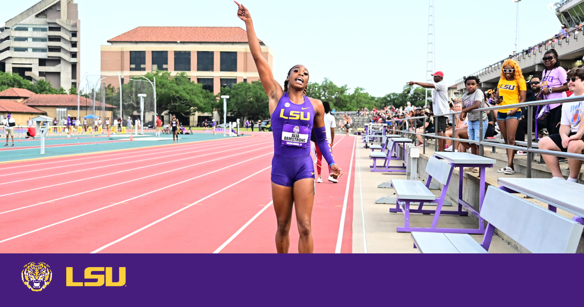 Armstrong Runs Fastest AllConditions 100Meter Hurdle Time in