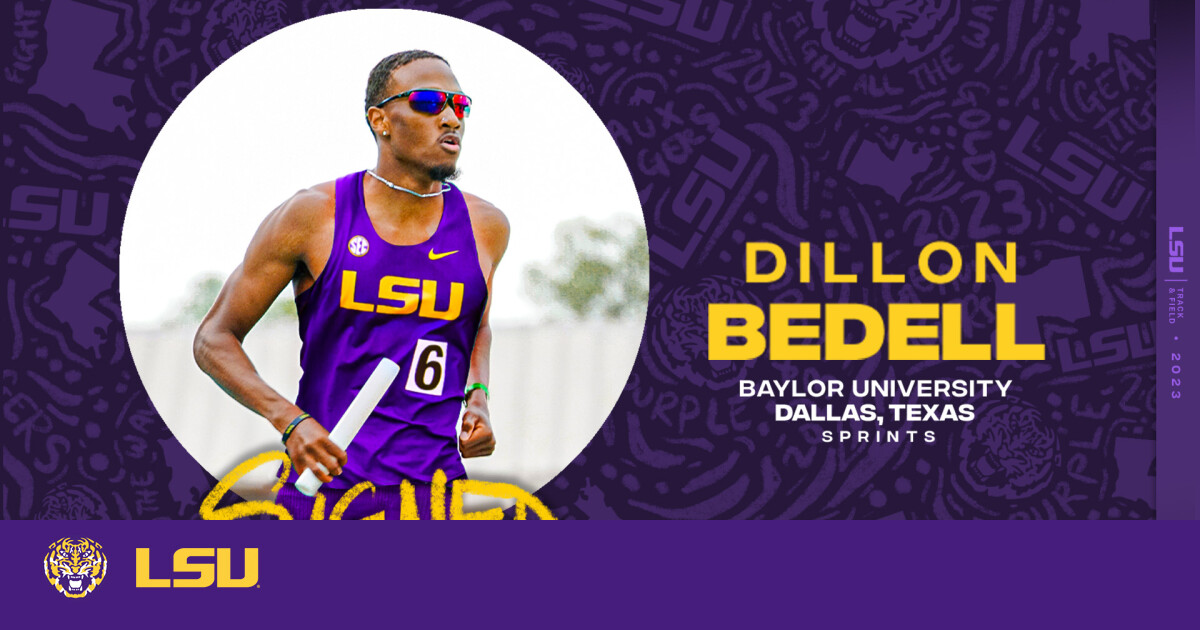 Track & Field Signs Four Time AllAmerican Transfer Dillon Bedell LSU