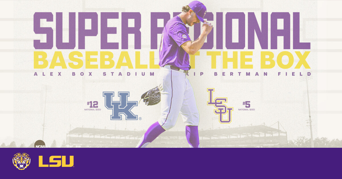 Kentucky Super Regionals Schedule for 2023 NCAA Baseball