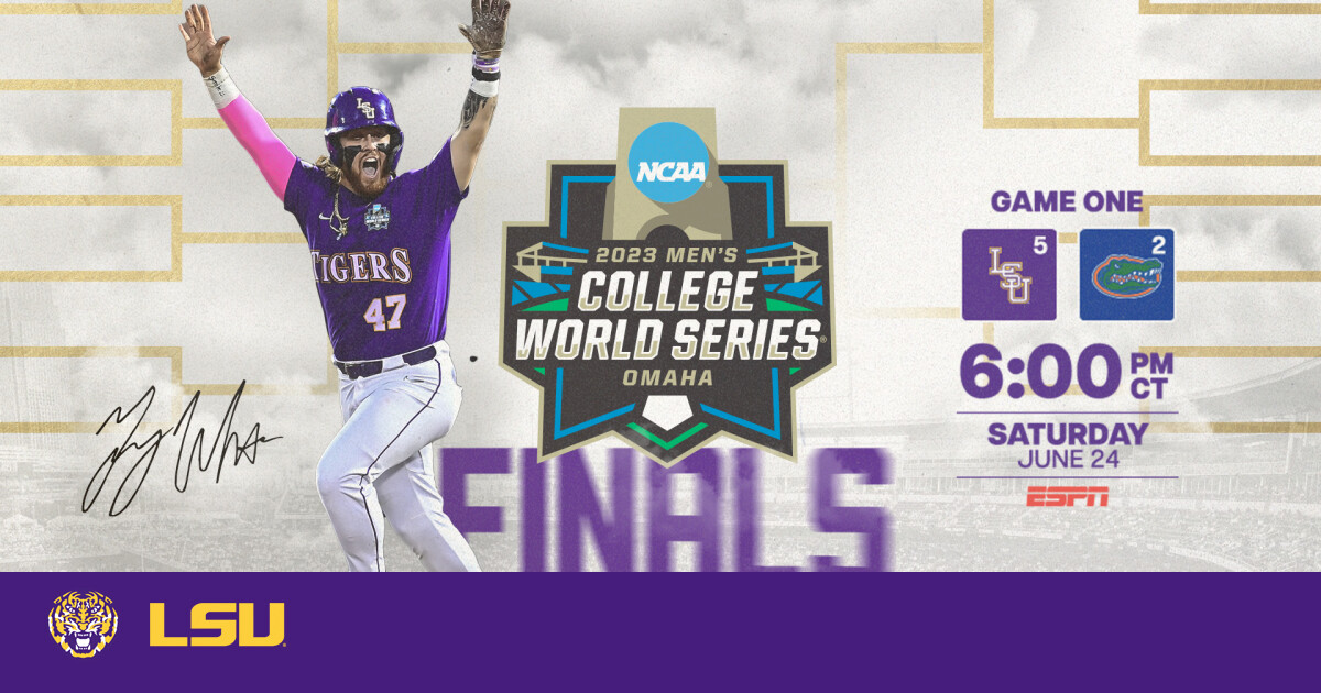 Florida Gators rout LSU Tigers in Game 2 of CWS Finals