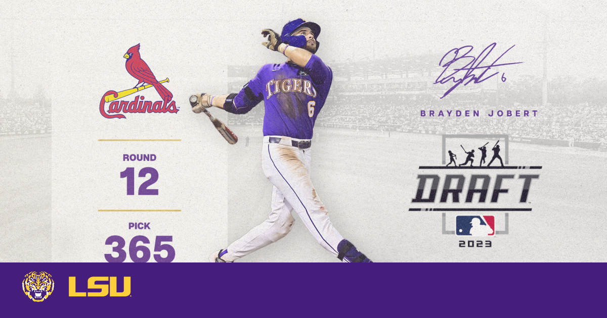 2023 MLB Draft: Brayden Jobert gets selected by the St. Louis Cardinals in  the 12th round - And The Valley Shook