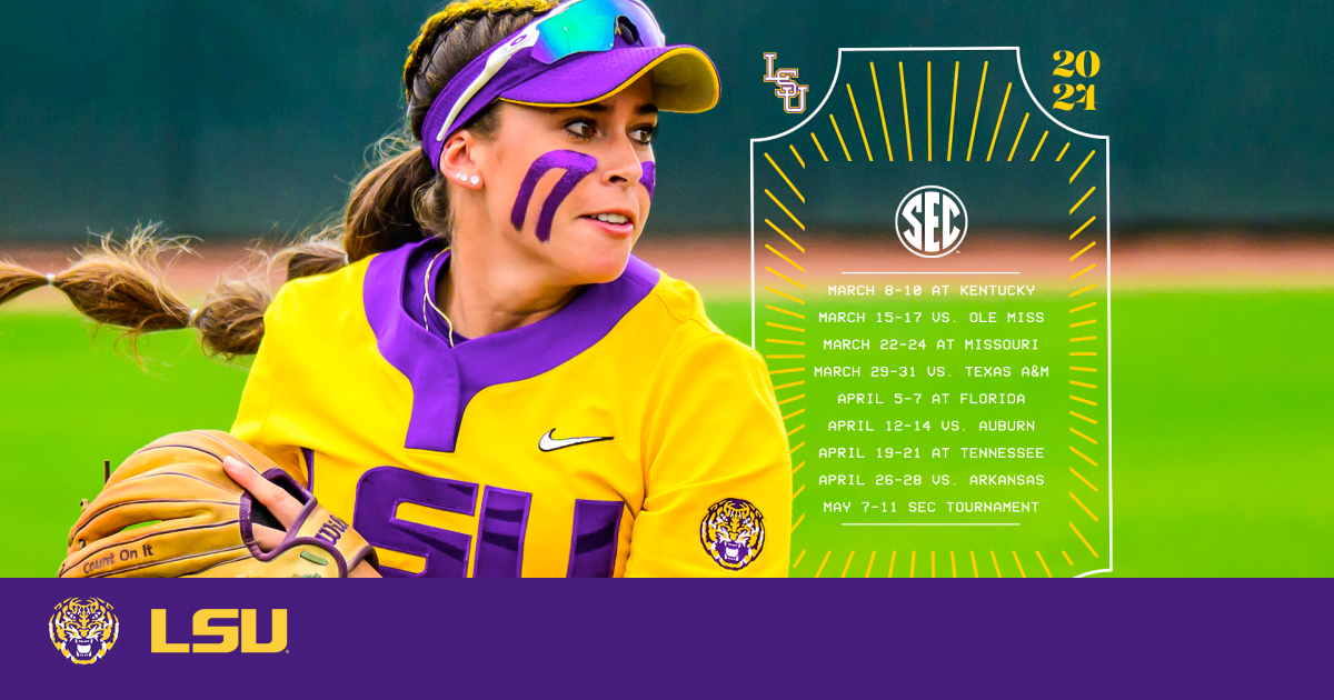 SEC Releases 2024 SEC Softball Schedule – LSU