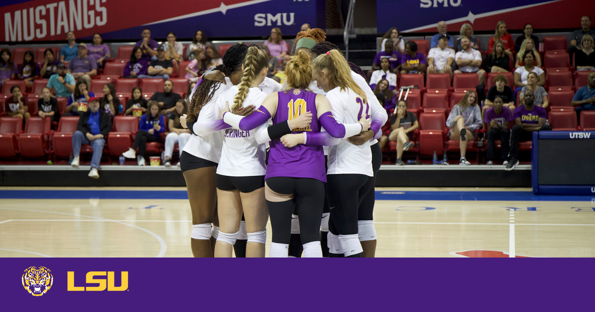 LSU volleyball team sweeps Texas Tech with a dominant performance led