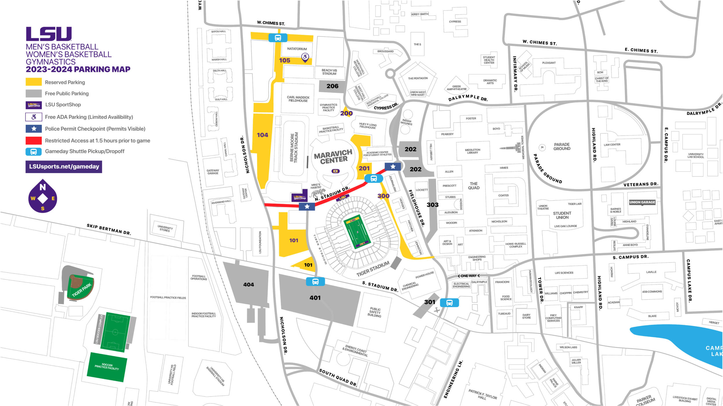 Football Seating & Parking Maps - Virginia Tech Athletics