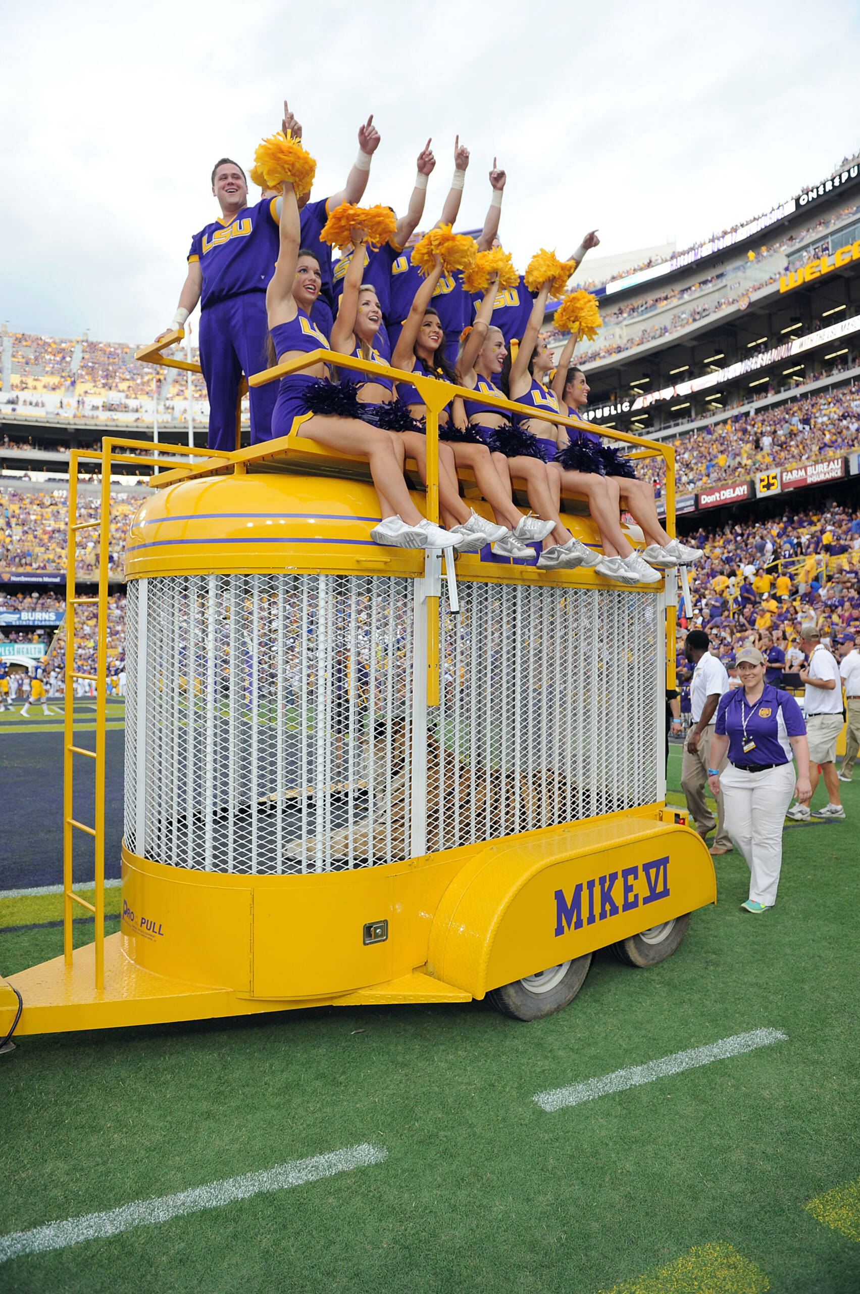 LSU Mike the Tiger's Habitat