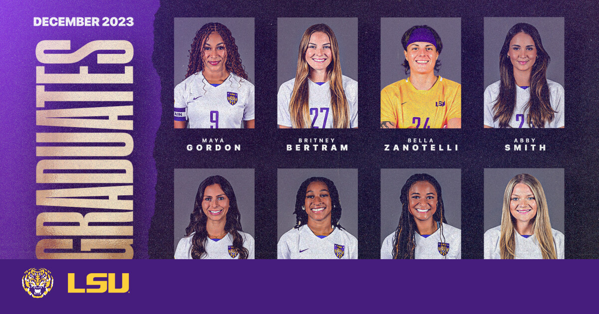 Eight Members Of LSU Soccer Earn Degrees – LSU