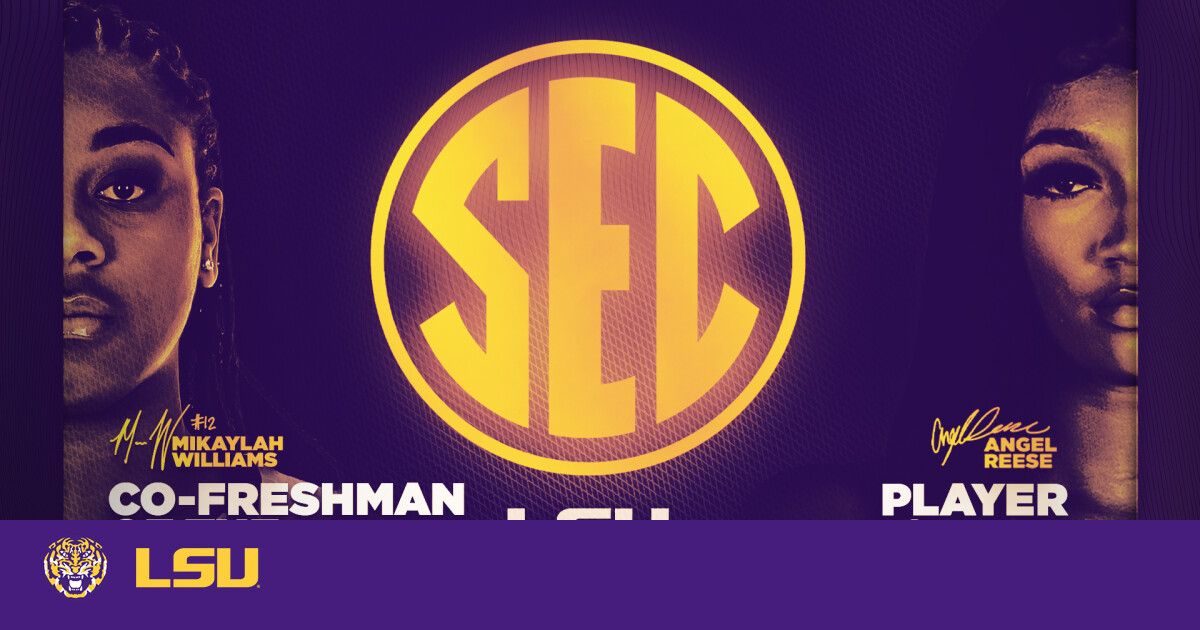 Reese and Williams Earn SEC Weekly Honors – LSU