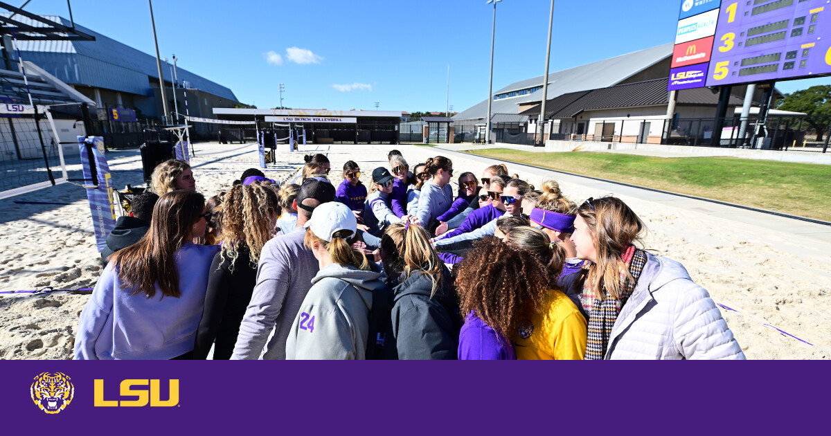 LSU Beach Volleyball Begins Practice For The 2024 Season LSU