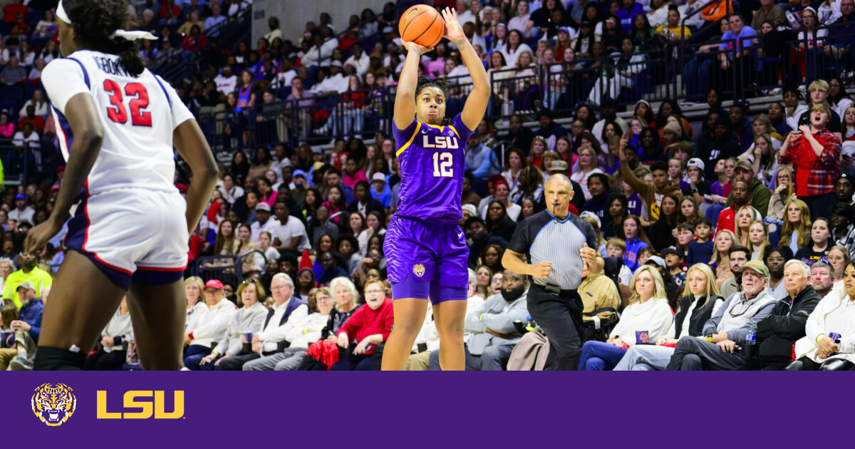 Williams Earns Second SEC Freshman of the Week Honor – LSU