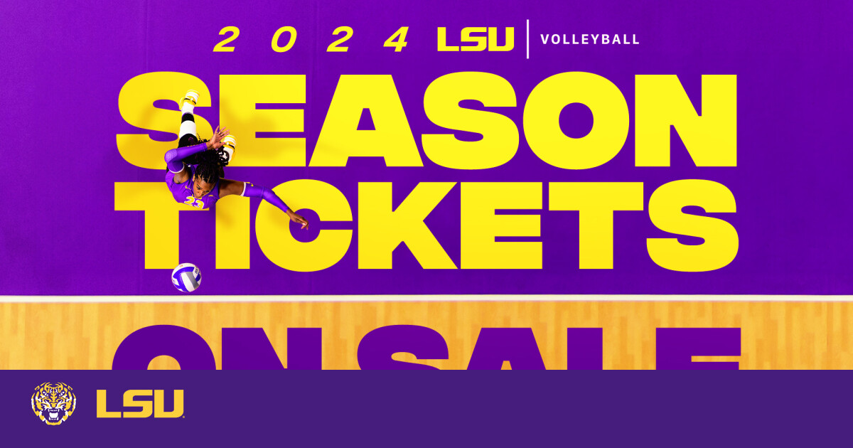 Season Tickets Request List Open for 2024 LSU Volleyball Season LSU