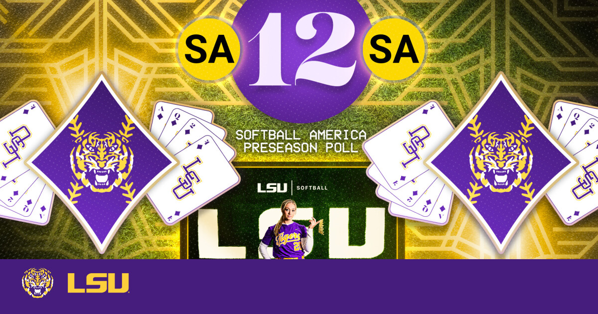 LSU Ranked No. 12 in Softball America 2024 Preseason Poll BVM Sports