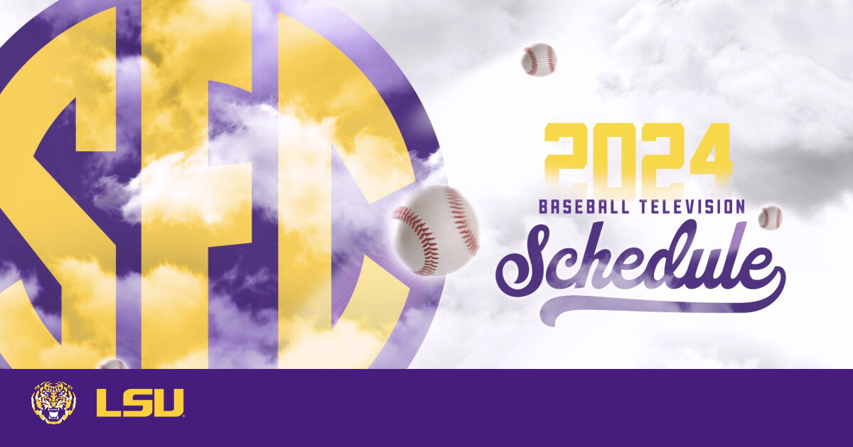 SEC Announces 2024 Baseball Schedule LSU