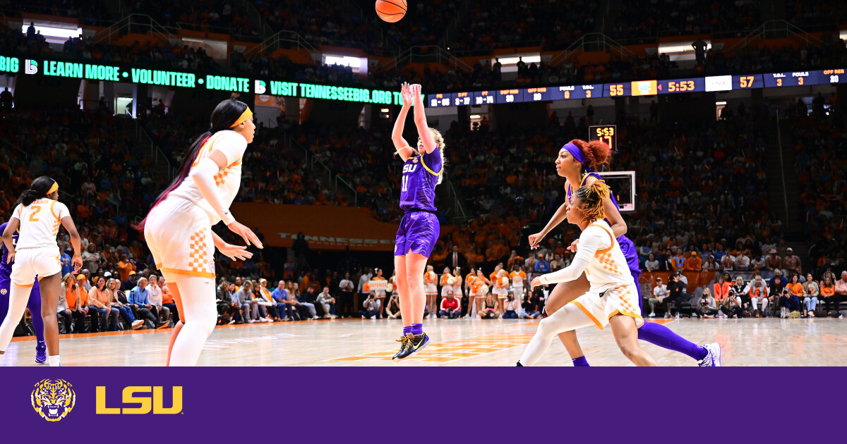 Van Lith Gets Hot In 75-60 Win Over Lady Vols – LSU