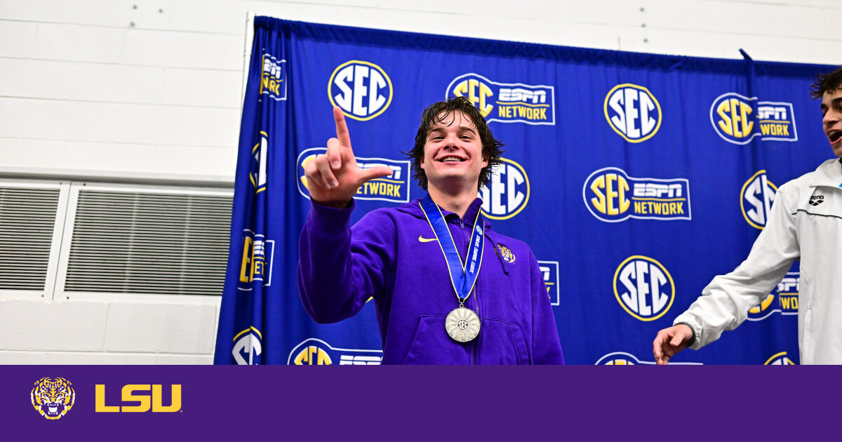 LSU Swimming Team Excels at 2024 SEC Championships: Records Broken, Medals Earned