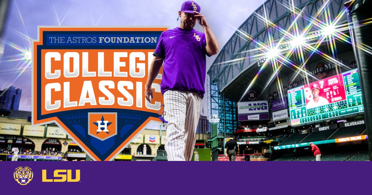 How to Watch LSU Baseball This Weekend at the Astros College Classic