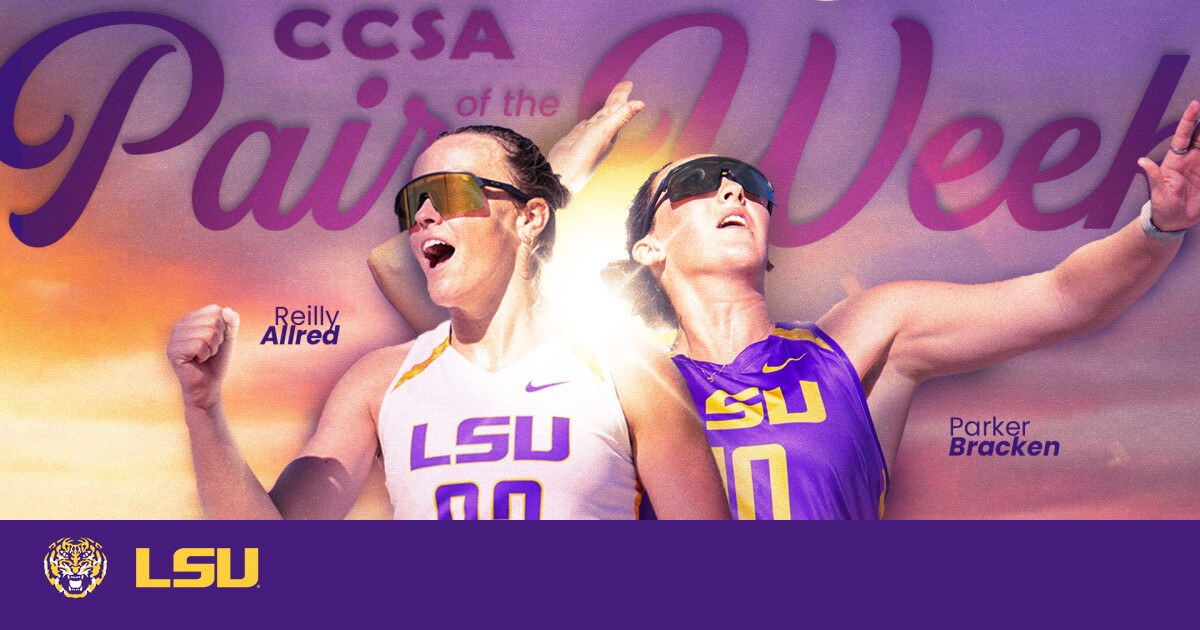 Allred and Bracken Earn CCSA Pair of The Week