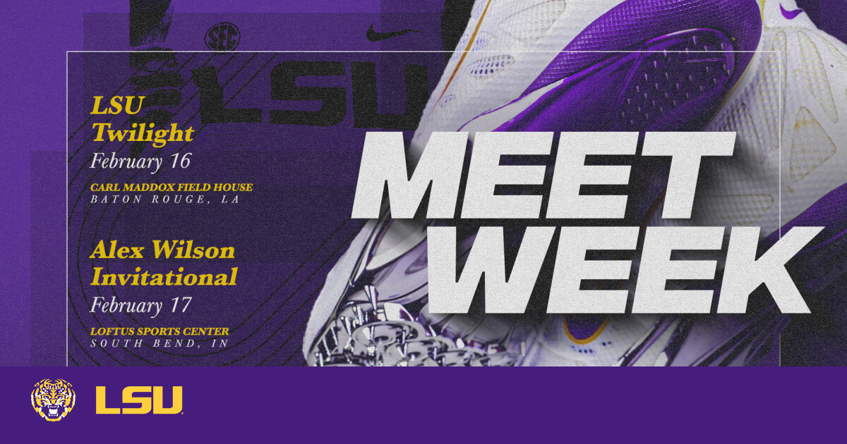 Track & Field Competing in LSU Twilight and Alex Wilson Invitational LSU