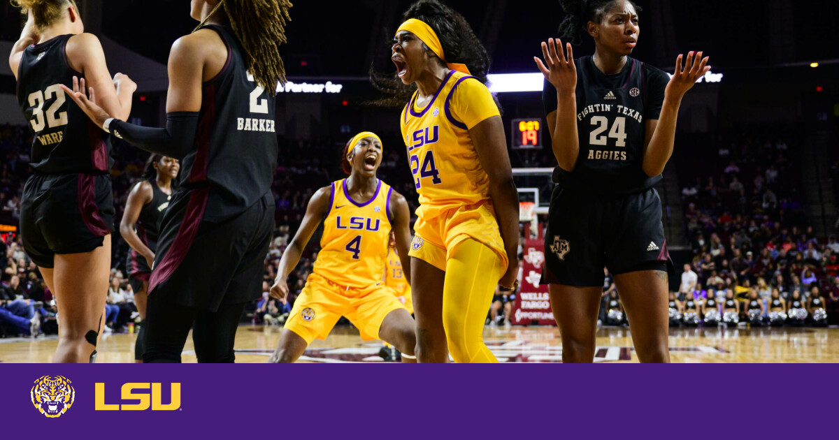 LSU Women’s Basketball Releases Schedule for 202425 Season LSU