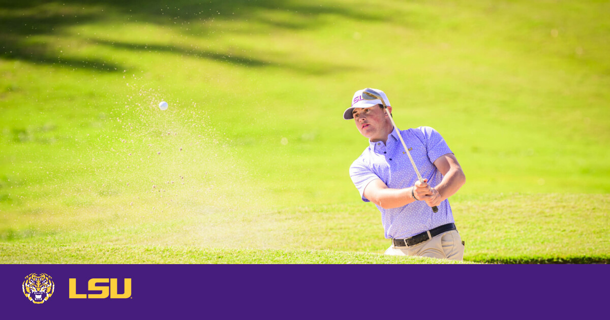 LSU Men’s Golf Rises to 13th in SEC Championship After Round Two