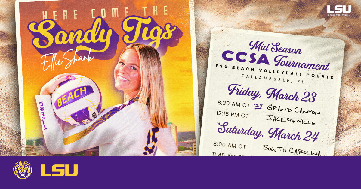 LSU Travels to Florida for the MidSeason CCSA Tournament LSU