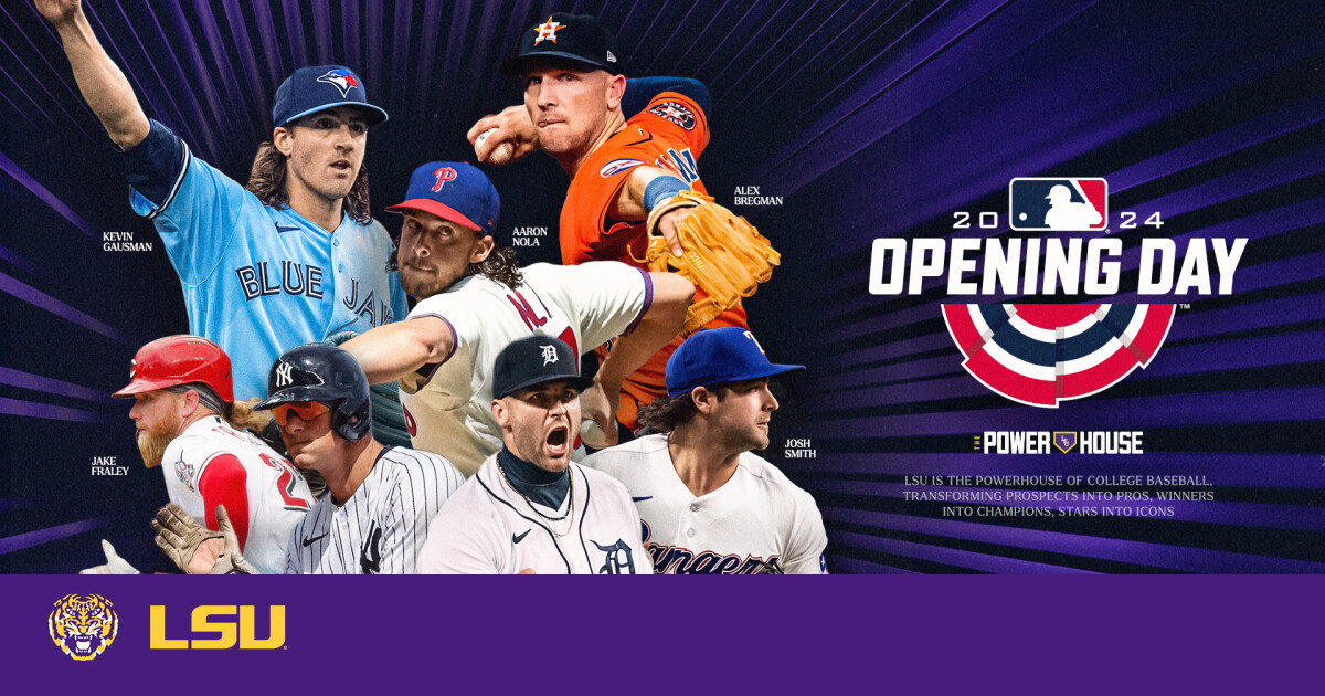 Seven Former Tigers Appear on 2024 MLB Opening Day Rosters LSU