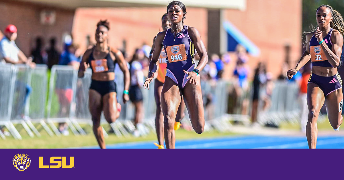 LSU Track Star Favour Ofili Shines at Tom Jones Invitational, Qualifies for Paris Olympics