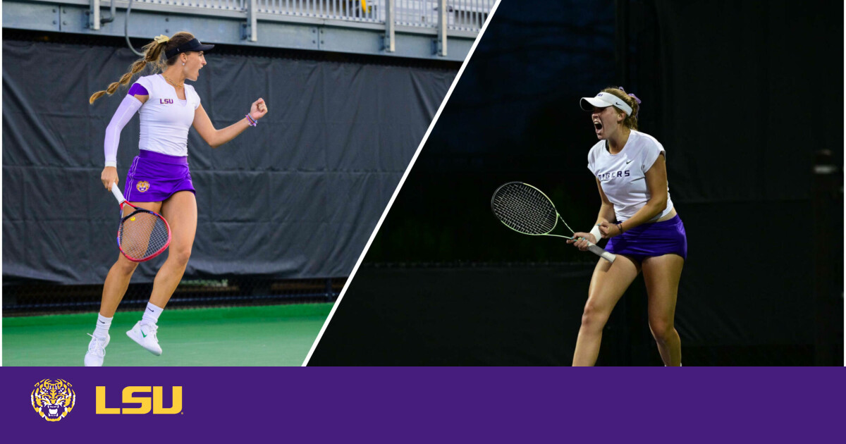 LSU Women’s Tennis Standouts Teixidó Garcia, Erickson Shine in SEC Honors