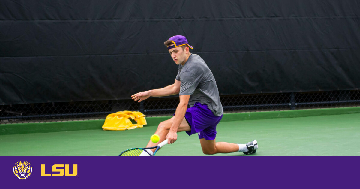 LSU Men’s Tennis Loses 4-1 to Auburn, Prepares to Face Alcorn State in Doubleheader