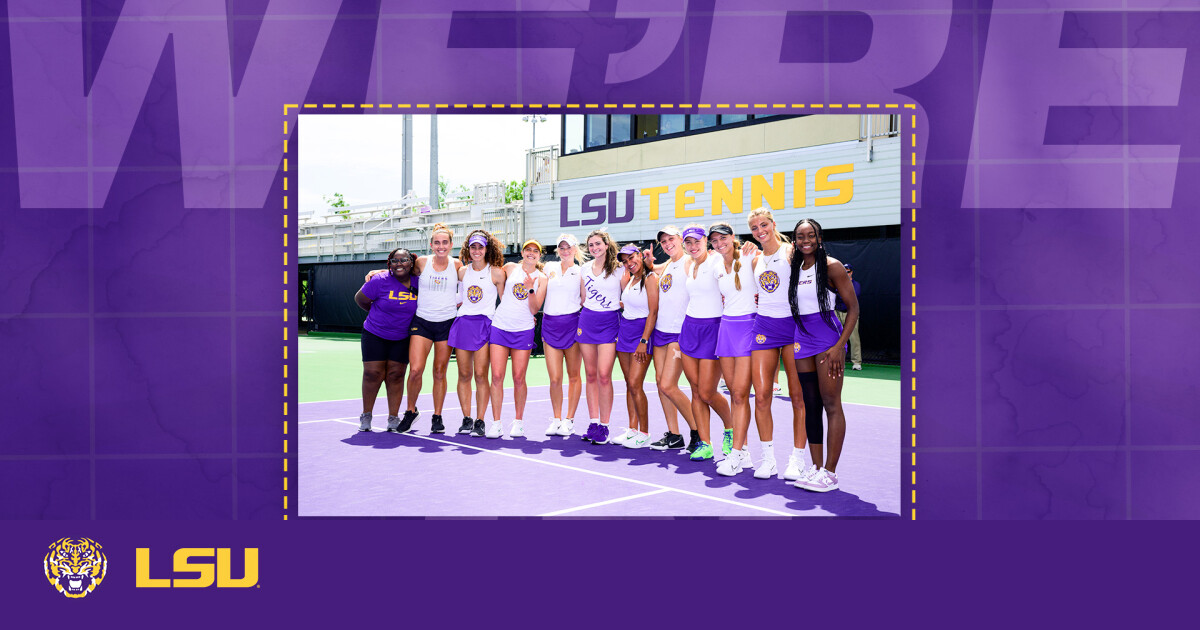 LSU Women’s Tennis Makes 25th NCAA Tournament Appearance, Battles Baylor in Stanford Regional