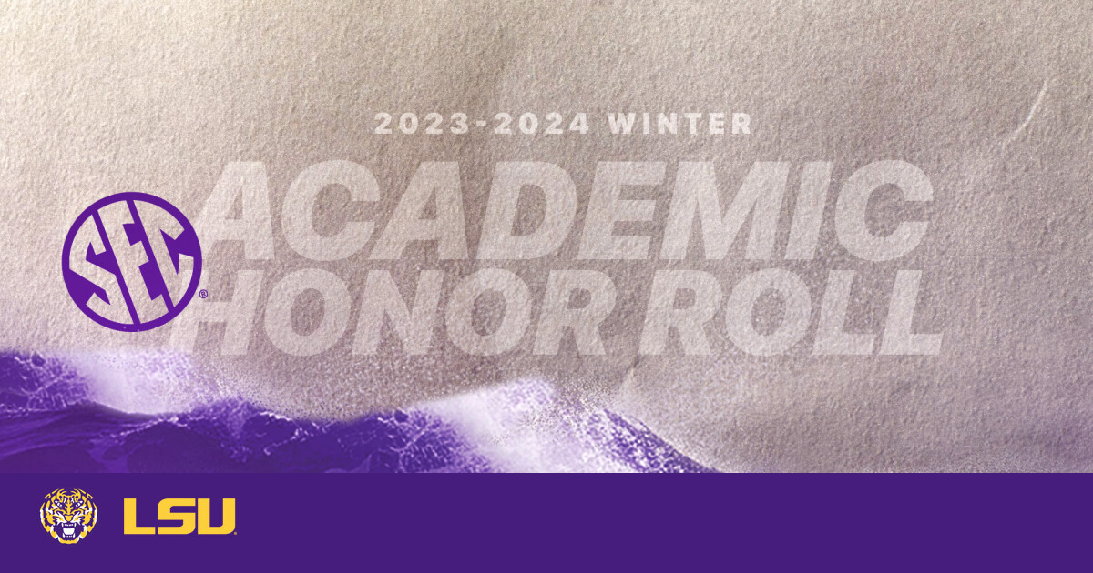 29 LSU Swimming and Diving Athletes Named to 2023-24 SEC Winter Academic Honor Roll