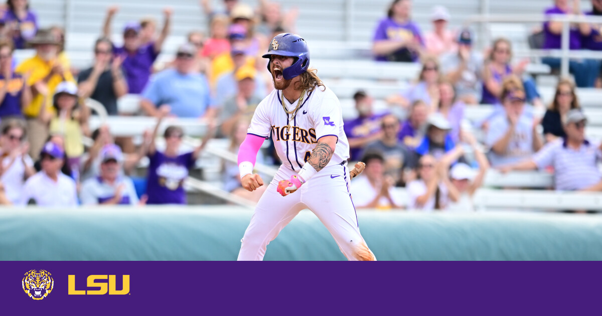LSU Secures Spot in SEC Tournament with Dominant Win over Ole Miss in Shortened Game.
