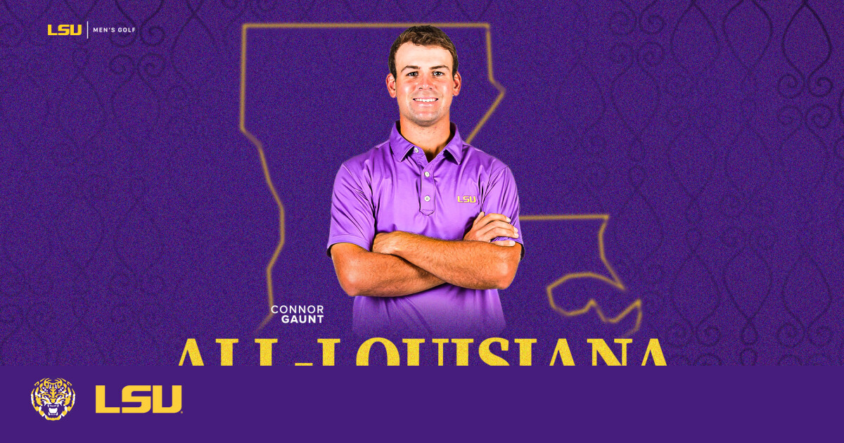 Lsu Golfer Connor Gaunt Named Player Of The Year On All Louisiana Mens Golf Team Bvm Sports