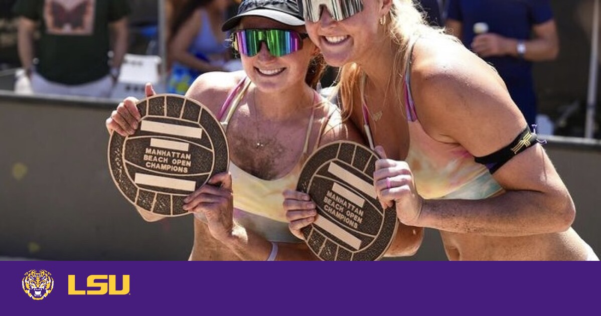 Nuss and Kloth Earn Gold At AVP Manhattan Beach Open LSU