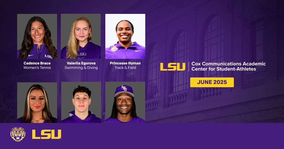 June 2025 CCACSA Student-Athletes of the Month