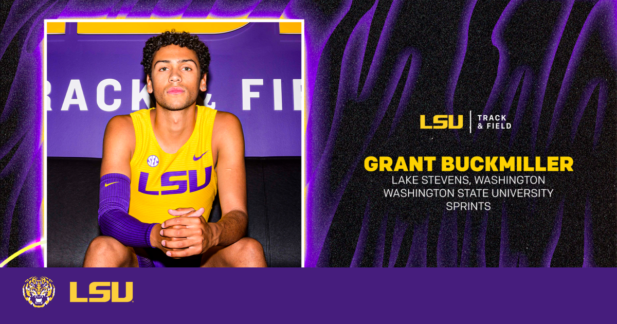 Track & Field Signs Washington State Transfer Grant Buckmiller