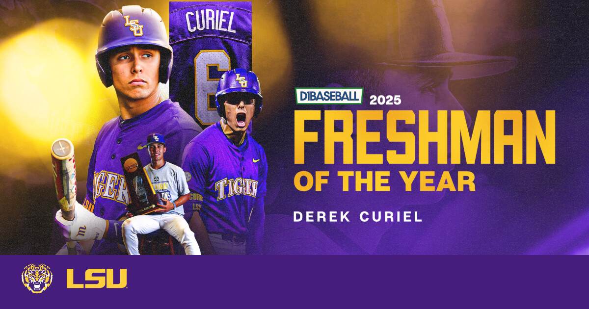 Derek Curiel Named D1 Baseball National Freshman of the Year