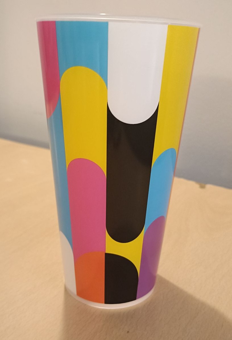 eco cups multicolores 50cl