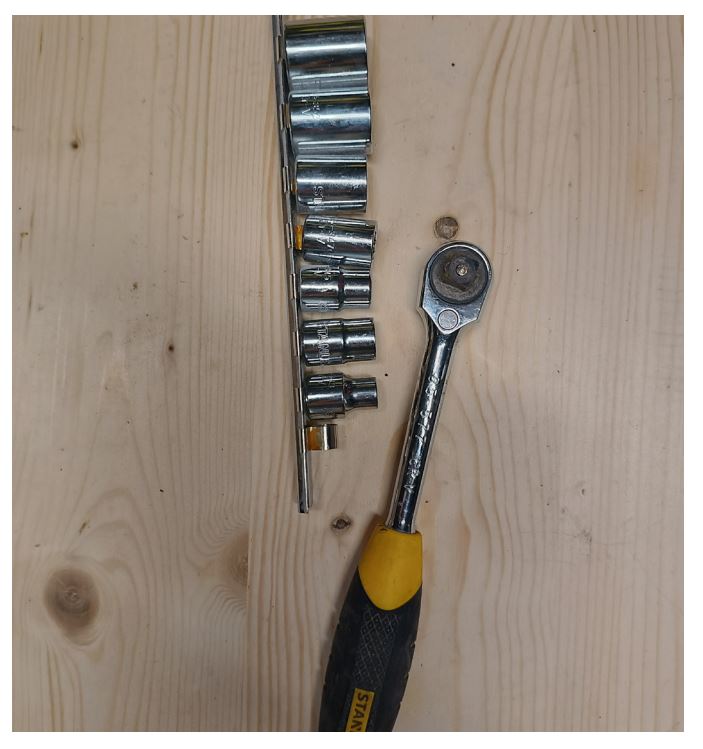 Jeu de clé à douilles