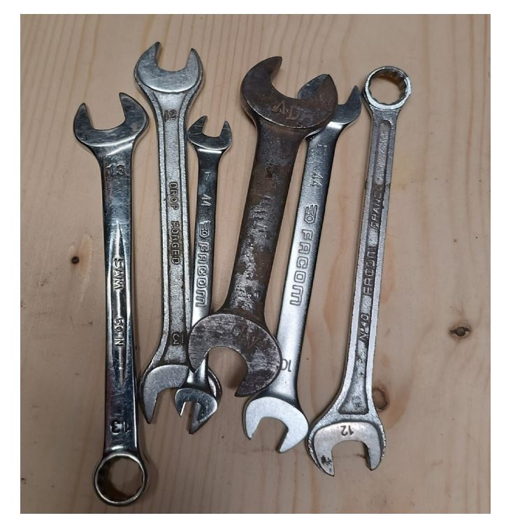 Lot de clés de serrage