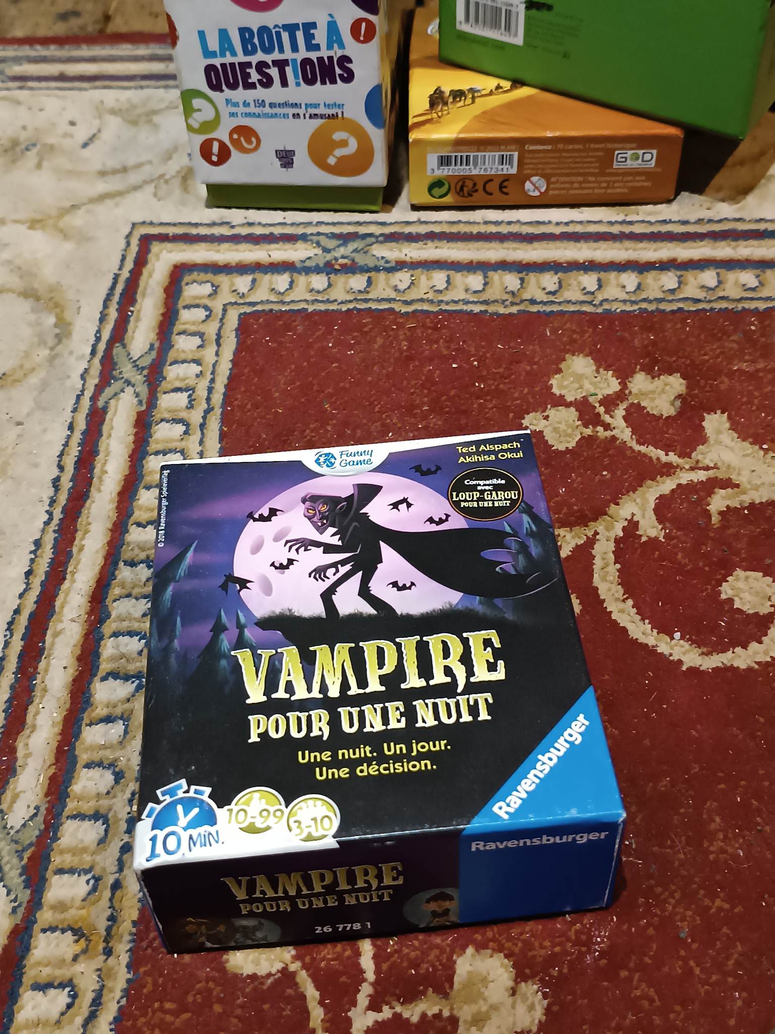 Jeu - vampire pour une nuit entière