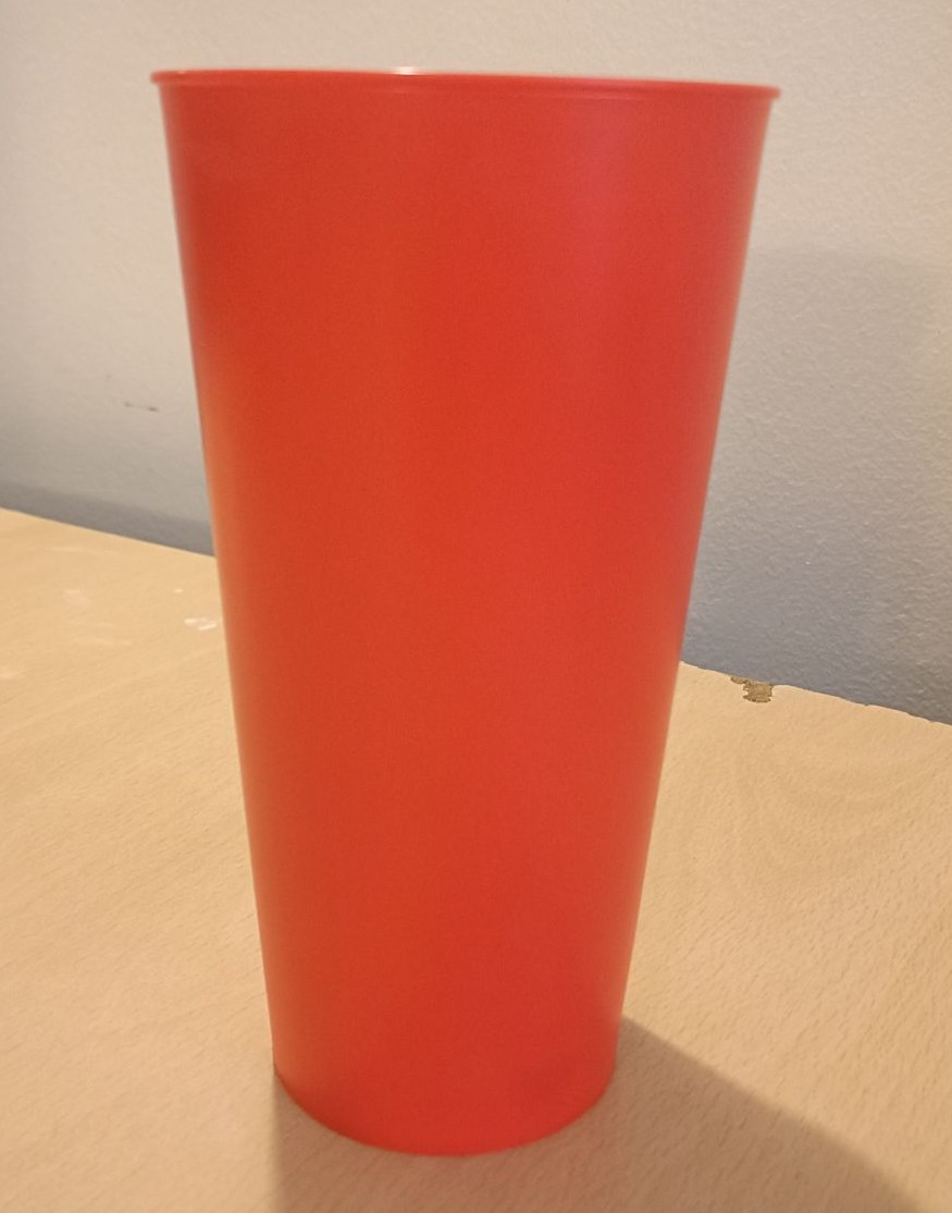 eco cups rouge 50cl