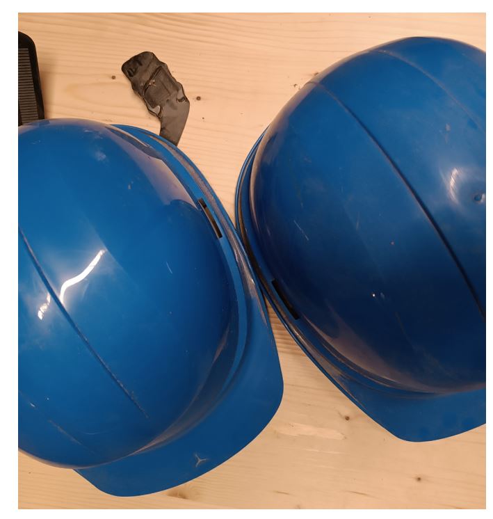 Lot de casques de protection