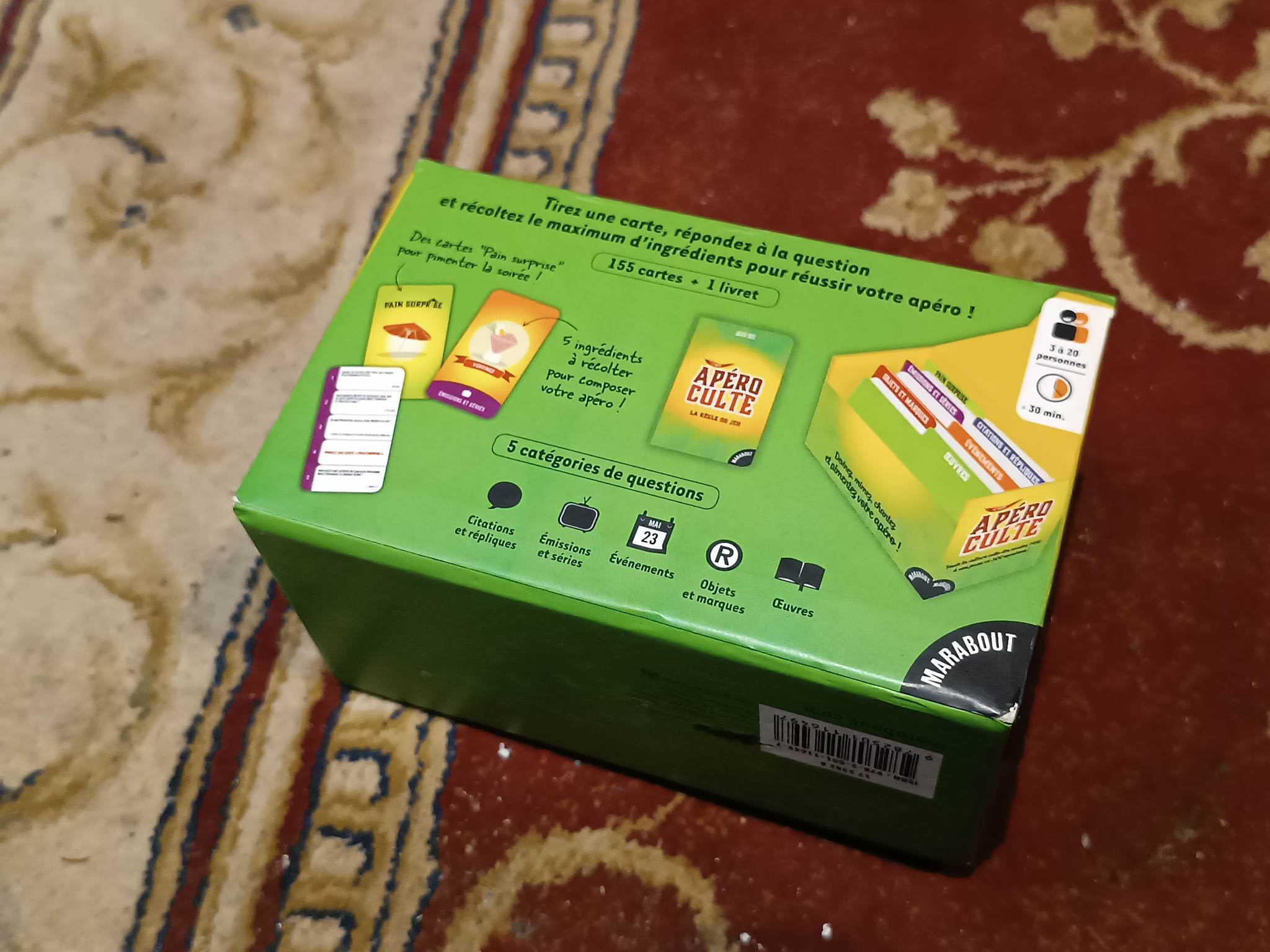 Jeu - apéro culte