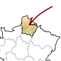 carte d'indication des Hauts-de-France