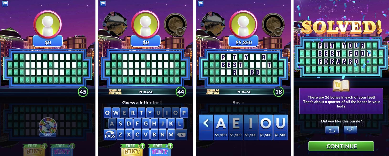 wheel of fortune word game